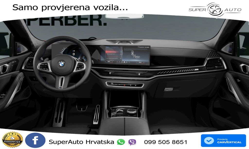 BMW X6 M60i V8 (530 KS) xDrive Steptronic M Sport LED+GR SJED+ACC