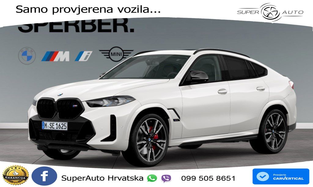 BMW X6 M60i V8 (530 KS) xDrive Steptronic M Sport LED+GR SJED+ACC