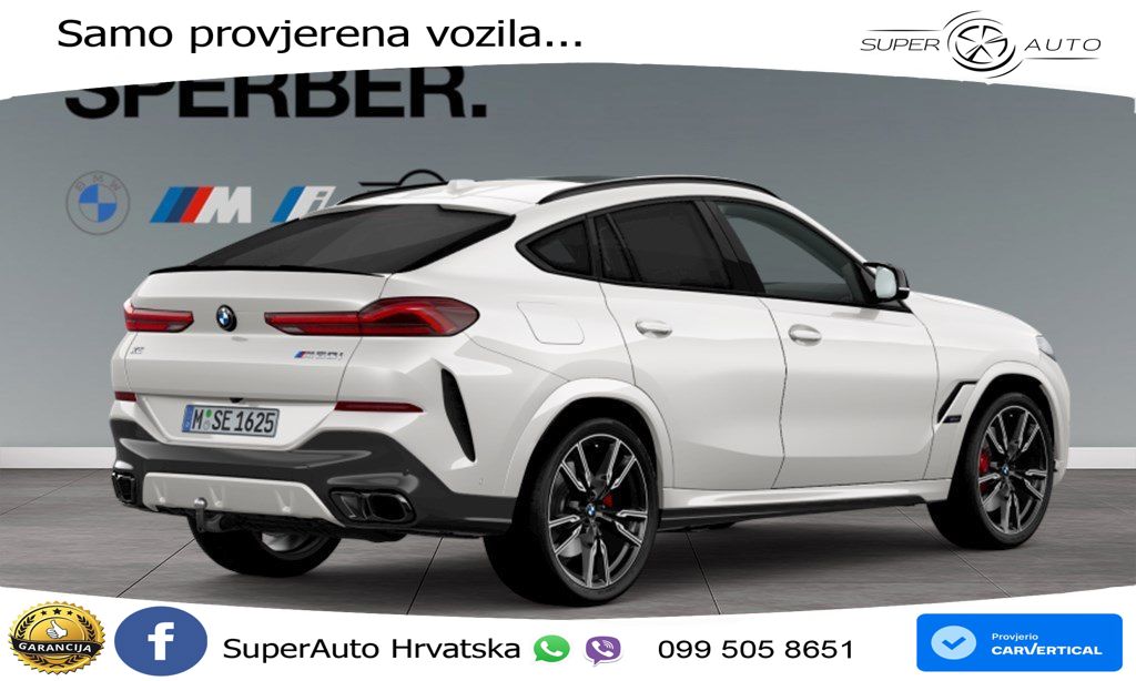 BMW X6 M60i V8 (530 KS) xDrive Steptronic M Sport LED+GR SJED+ACC