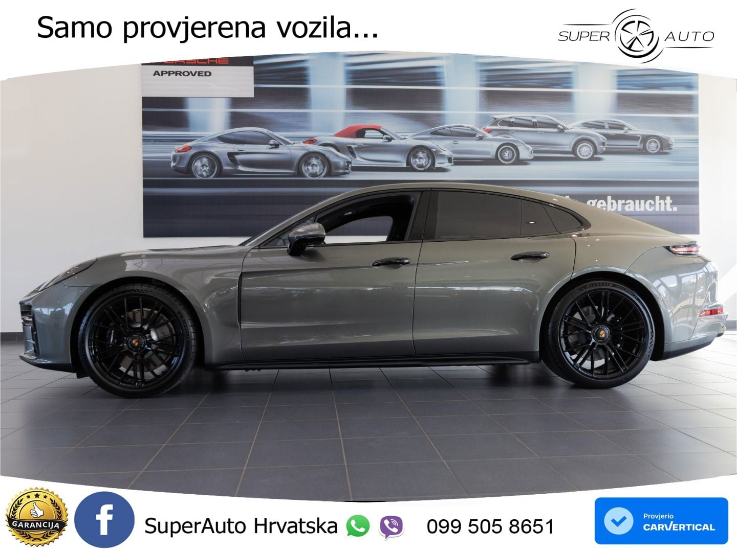 Porsche Panamera GTS 4.0 V8 (500 KS) PDK ZRAČNI+ACC+GR SJED+KAM+PANO