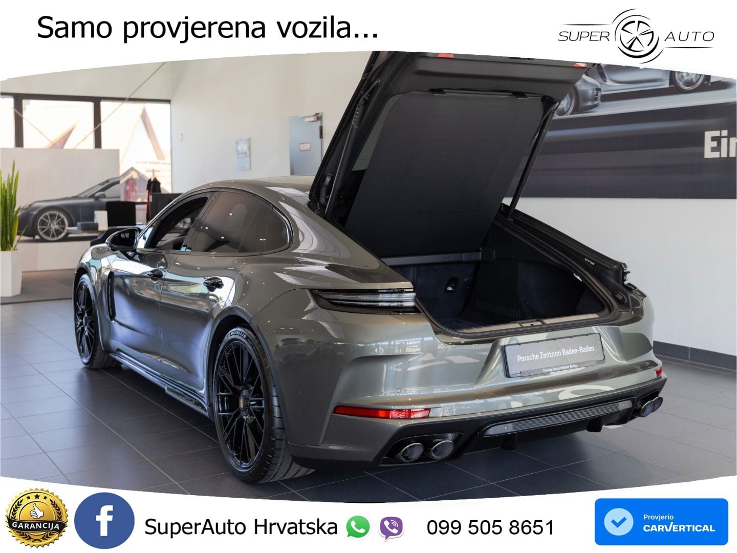 Porsche Panamera GTS 4.0 V8 (500 KS) PDK ZRAČNI+ACC+GR SJED+KAM+PANO