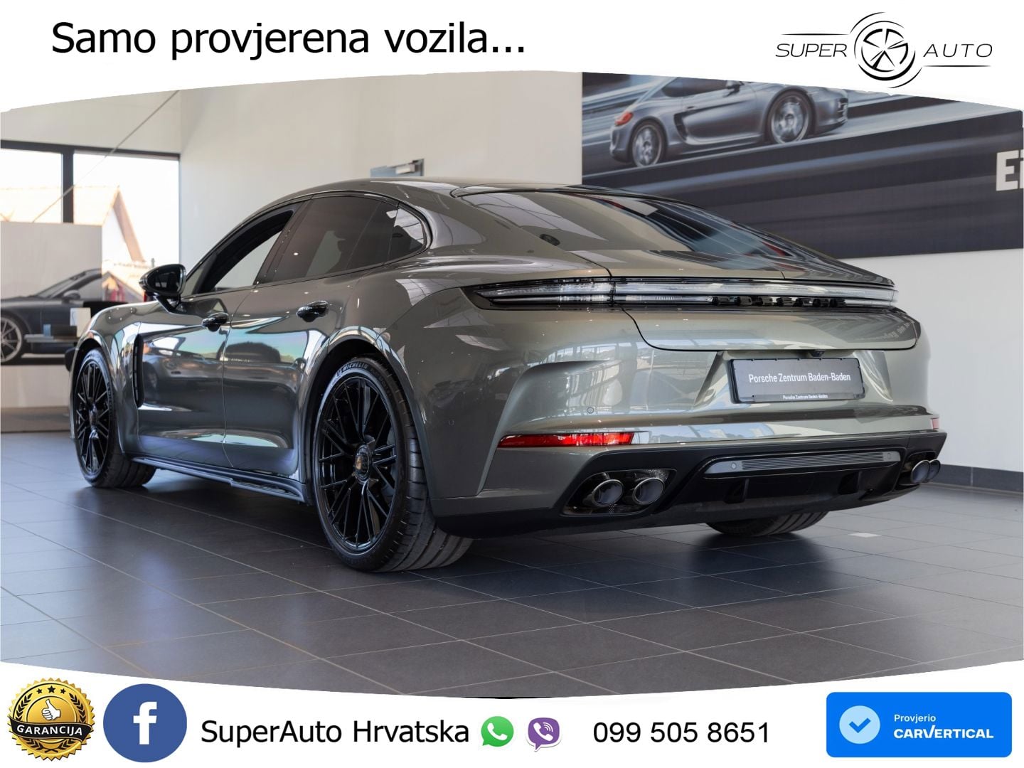 Porsche Panamera GTS 4.0 V8 (500 KS) PDK ZRAČNI+ACC+GR SJED+KAM+PANO