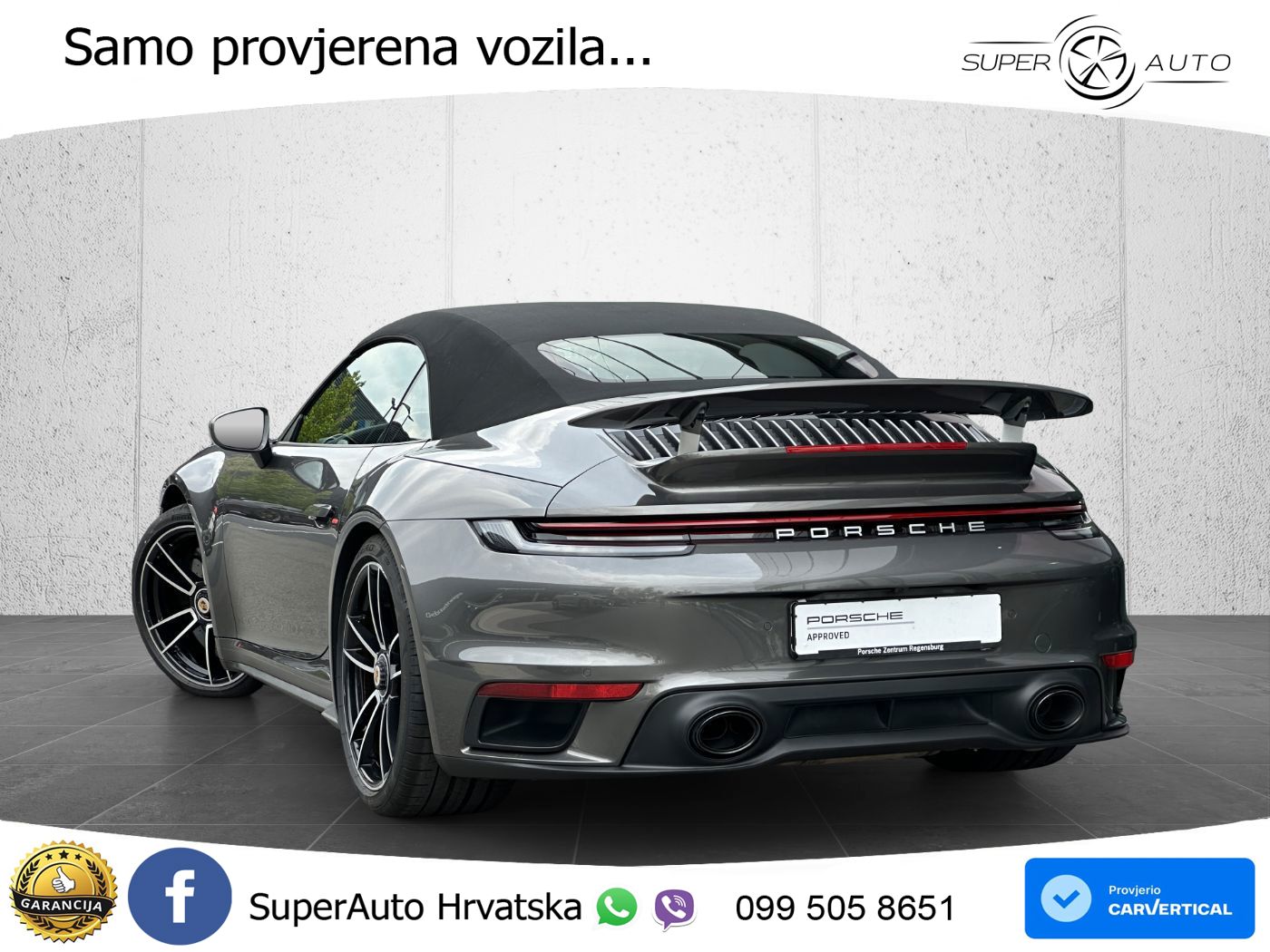Porsche 911 Turbo S Cabriolet 3.8 (650 KS) PDK LED+GR SJED+ACC