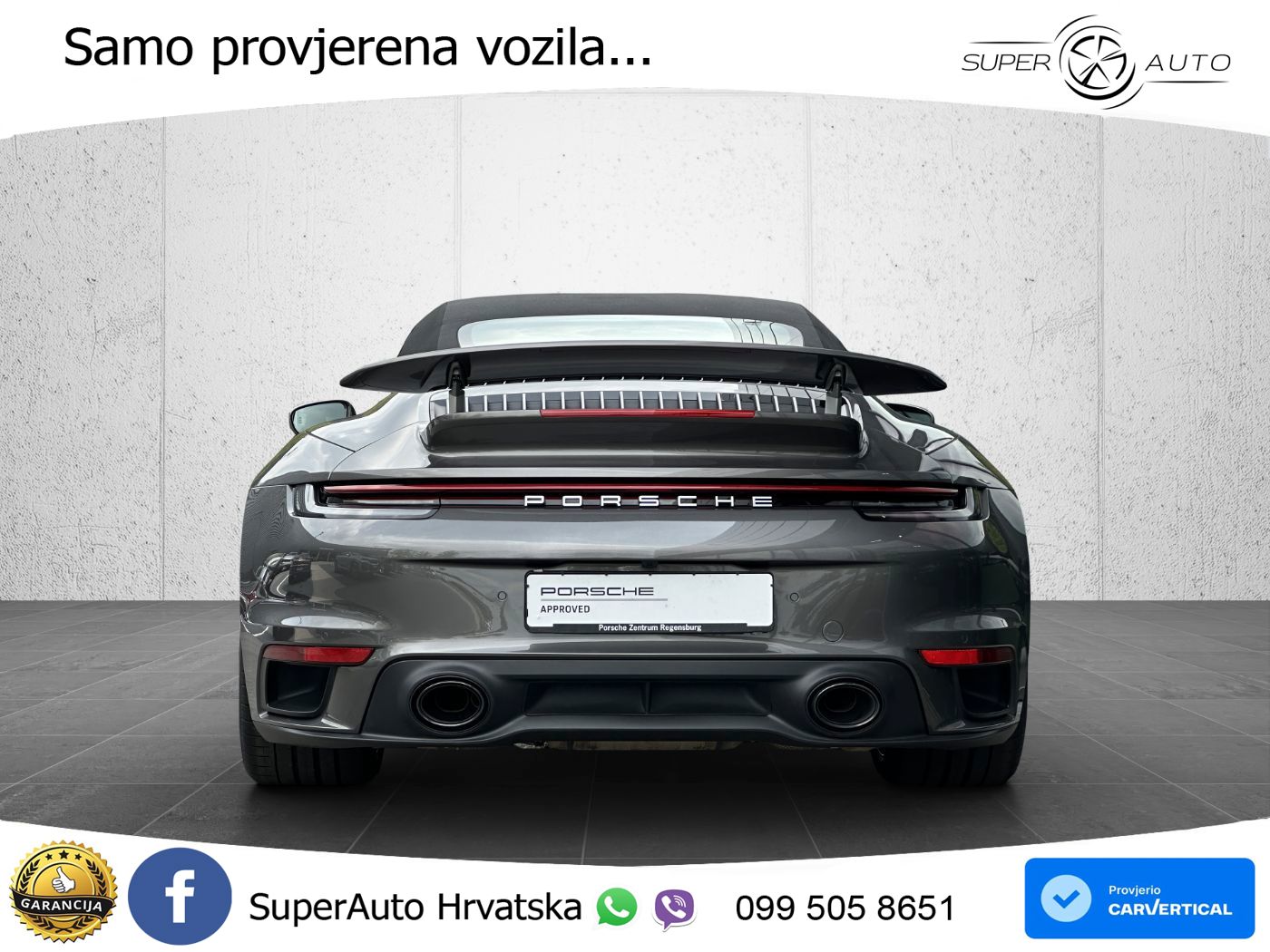 Porsche 911 Turbo S Cabriolet 3.8 (650 KS) PDK LED+GR SJED+ACC