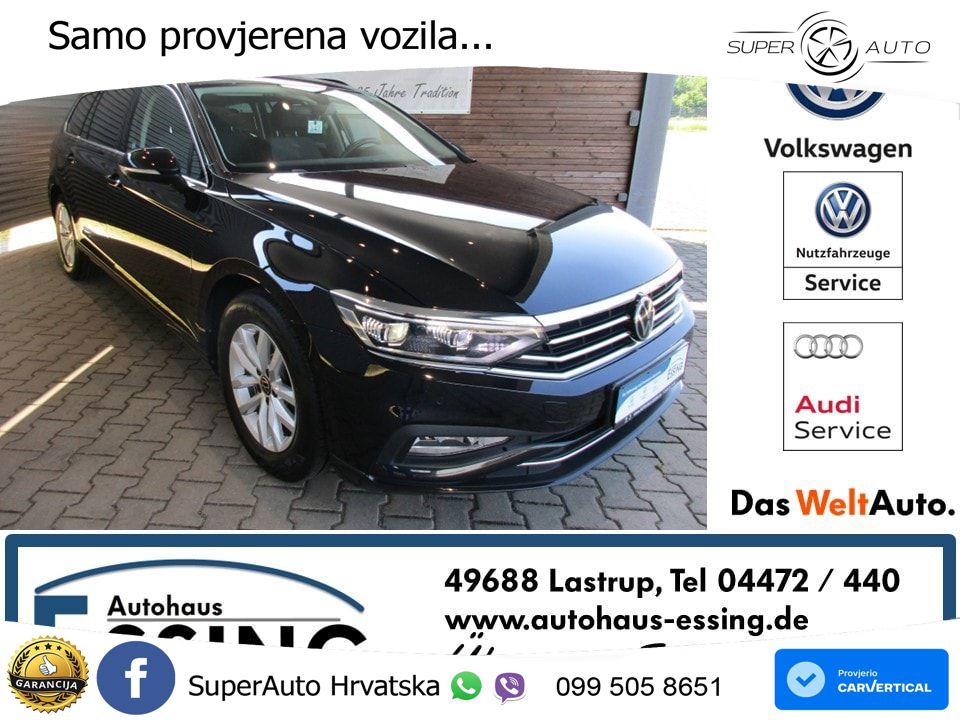 Volkswagen Passat Variant 2.0 TDI (150 KS) DSG Business MATRIX+GR SJED+KAM