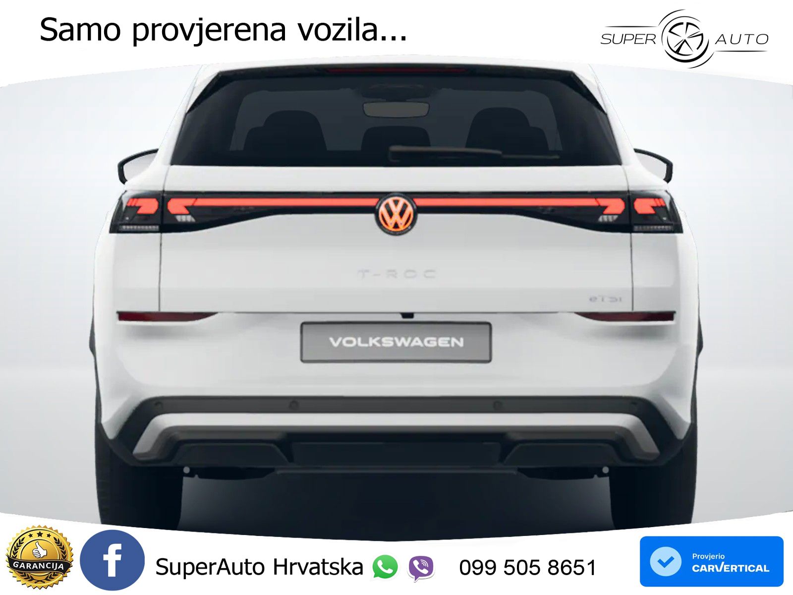Volkswagen T-Roc 1.5 eTSI (150 KS)  DSG LED+GR SJED+ACC