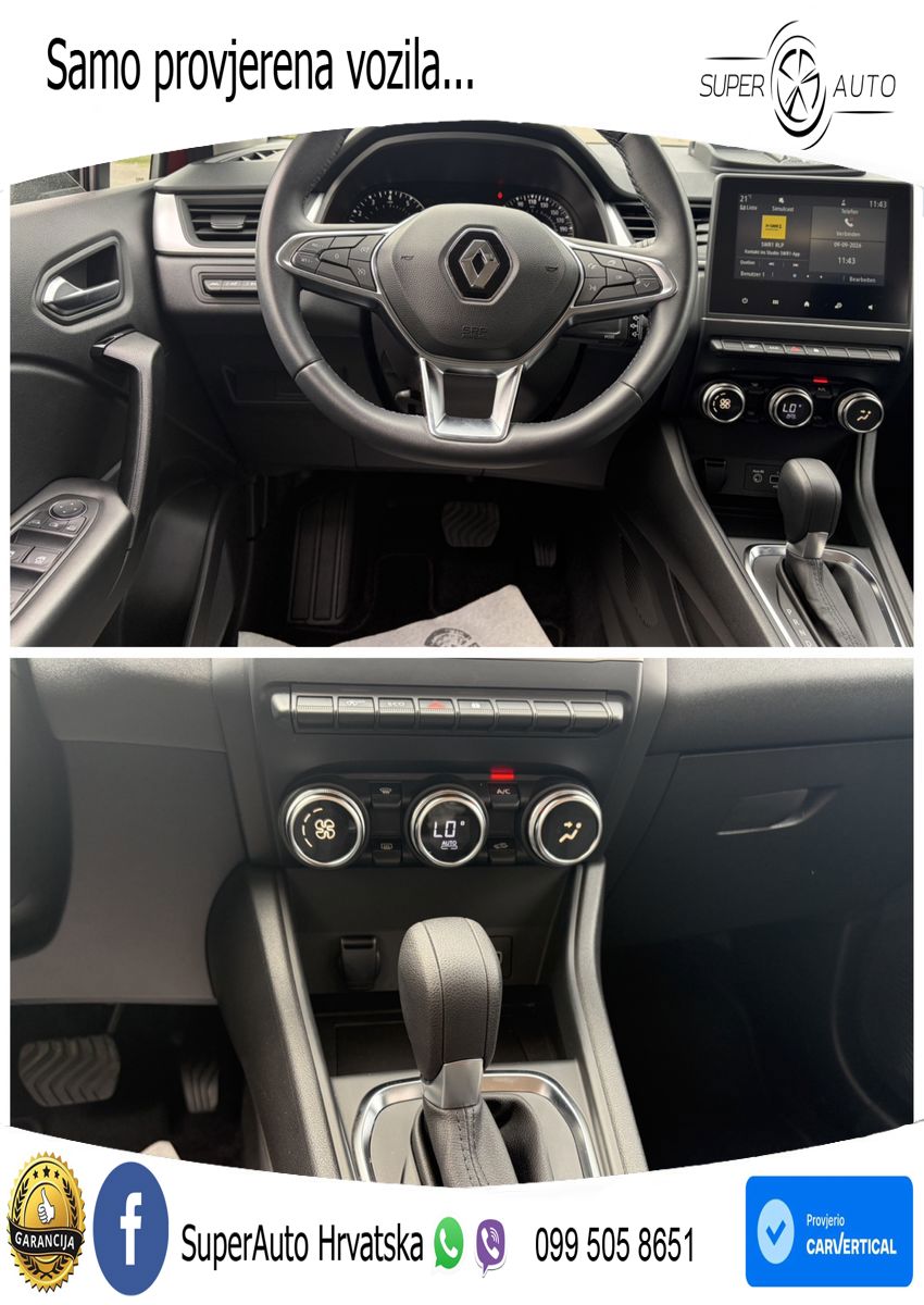 Renault Captur 1.3 TCe (140 KS) EDC Zen