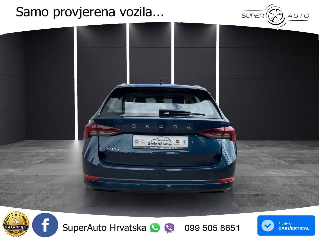 Škoda Octavia Combi 1.5 TSI (150 KS) LED+GR SJED+ACC