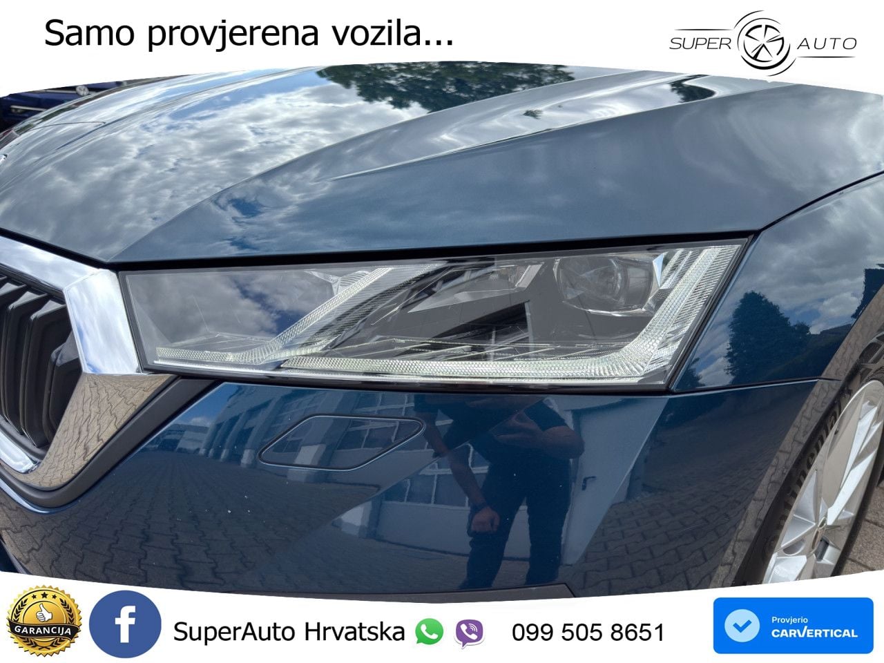 Škoda Octavia Combi 1.5 TSI (150 KS) LED+GR SJED+ACC