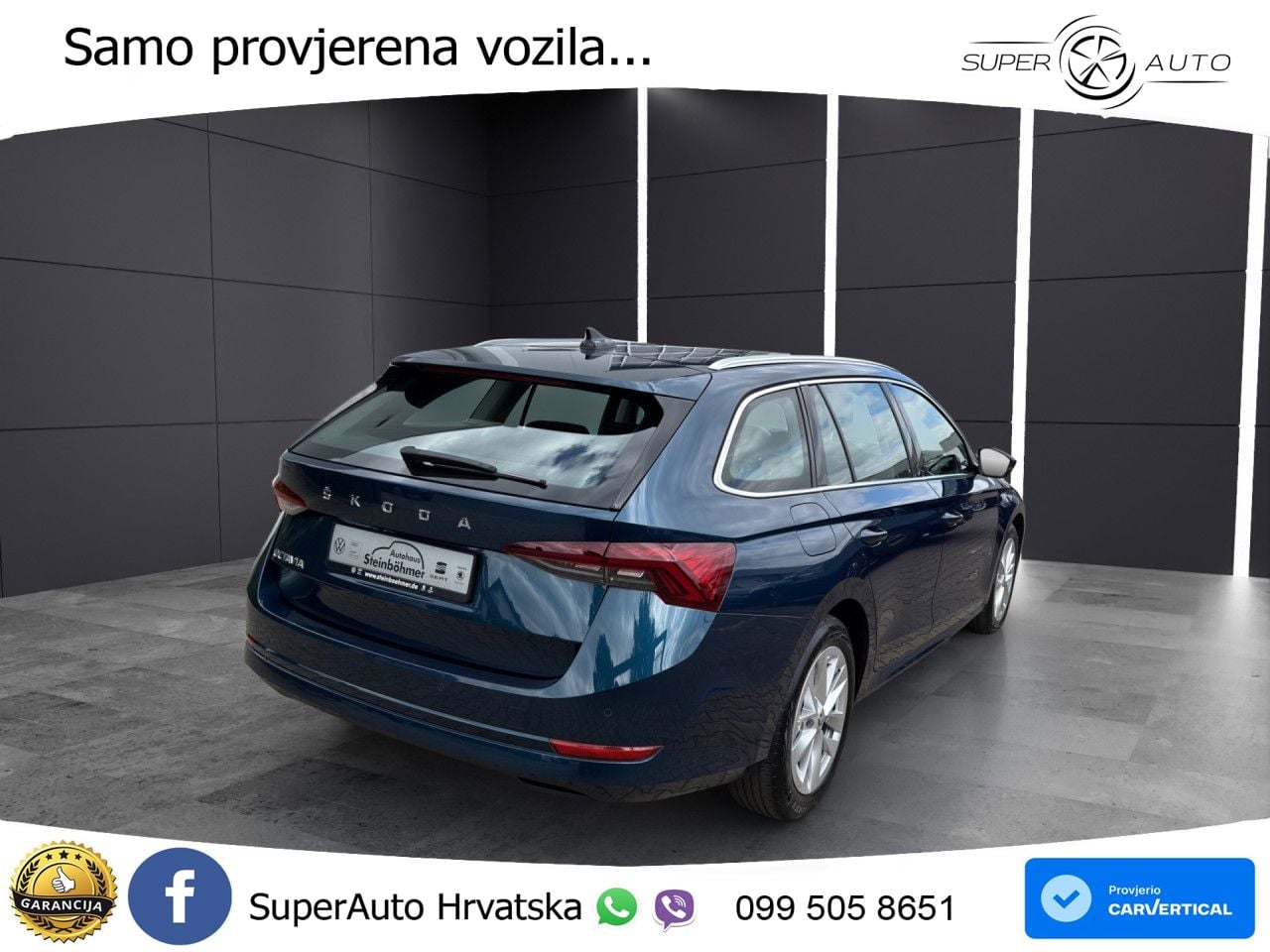 Škoda Octavia Combi 1.5 TSI (150 KS) LED+GR SJED+ACC
