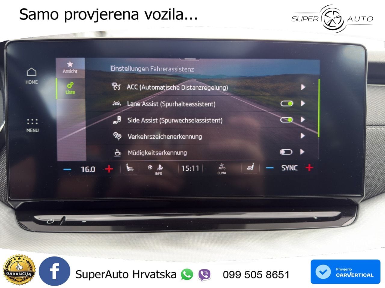 Škoda Octavia Combi 1.5 TSI (150 KS) LED+GR SJED+ACC