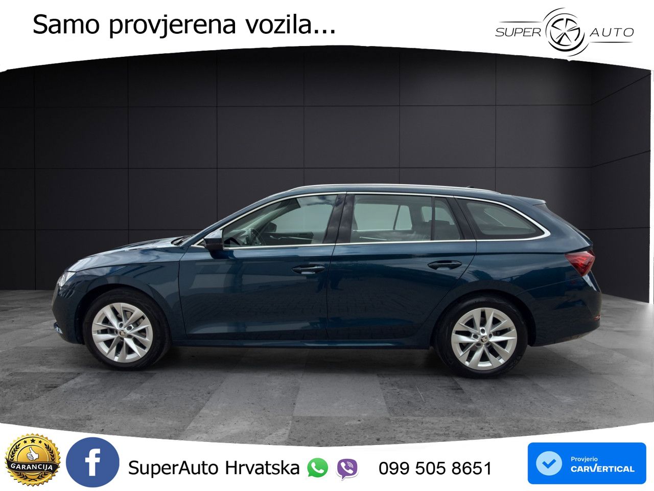 Škoda Octavia Combi 1.5 TSI (150 KS) LED+GR SJED+ACC