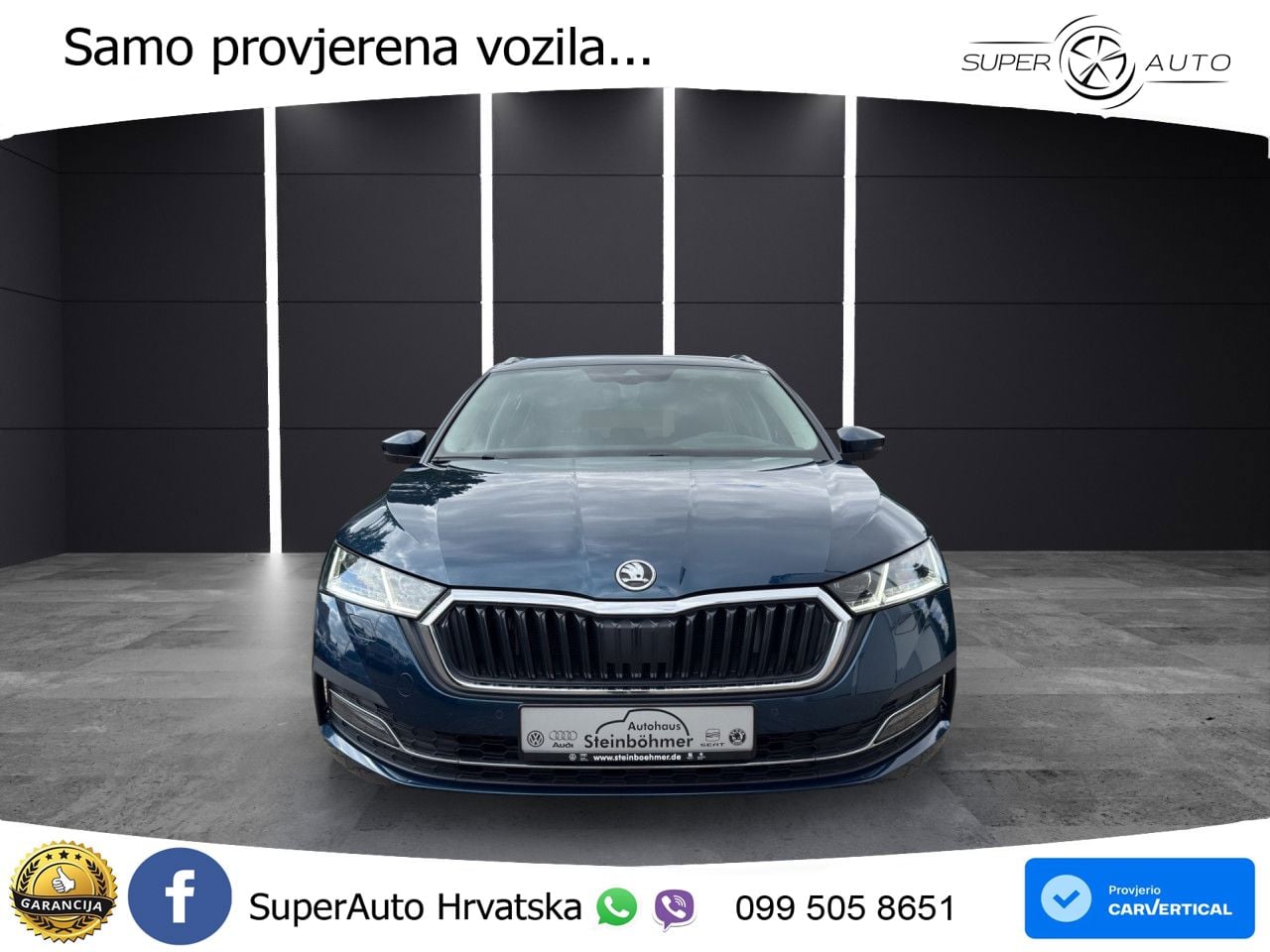 Škoda Octavia Combi 1.5 TSI (150 KS) LED+GR SJED+ACC