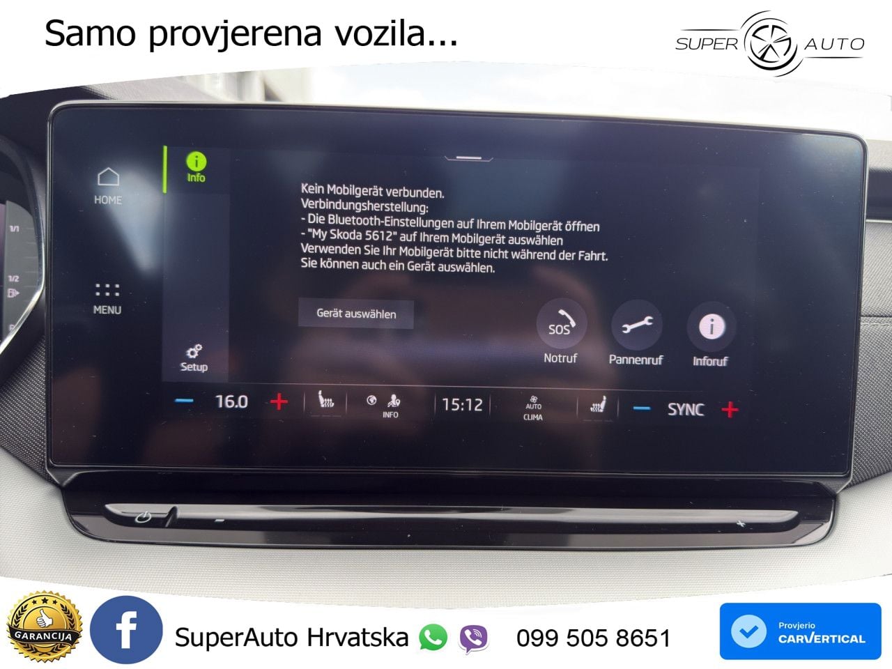 Škoda Octavia Combi 1.5 TSI (150 KS) LED+GR SJED+ACC