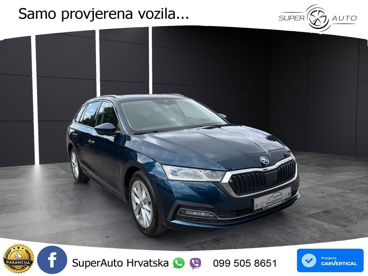 Škoda Octavia Combi 1.5 TSI (150 KS) LED+GR SJED+ACC