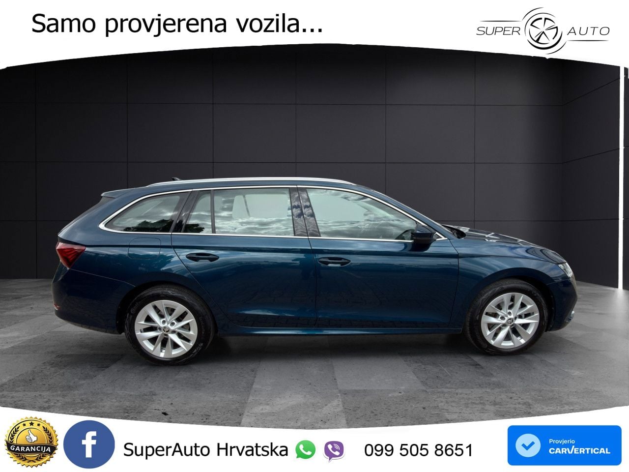 Škoda Octavia Combi 1.5 TSI (150 KS) LED+GR SJED+ACC