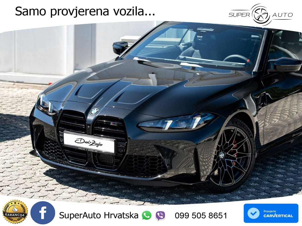 BMW M4 Convertible Competition 3.0 (530 KS) xDrive Steptronic LED+GR SJED+ACC