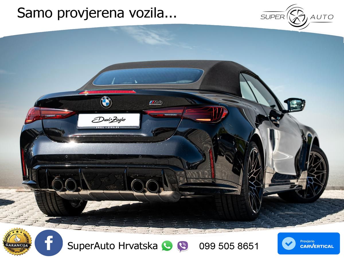 BMW M4 Convertible Competition 3.0 (530 KS) xDrive Steptronic LED+GR SJED+ACC