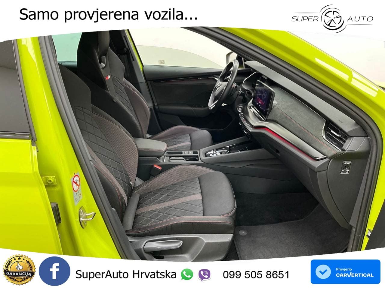 Škoda Octavia Combi RS 2.0 TDI (200 KS) DSG LED+GR SJED+ACC