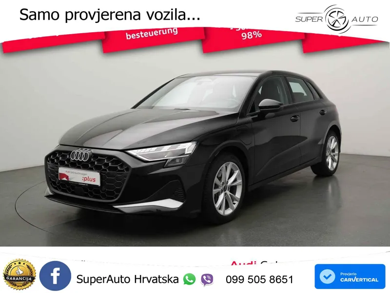 Audi A3 Sportback 40 TFSI e (204 KS) Plug-in Hybrid S tronic advanced LED+GR SJED+ACC