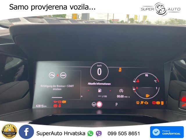 Opel Grandland 1.2i Turbo (130 KS) Automatic Elegance LED+GR SJED+ACC