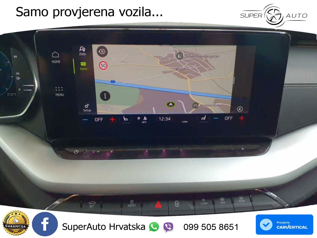 Škoda Octavia Combi 2.0 TDI (150 KS) DSG MATRIX+GR SJED+KAM