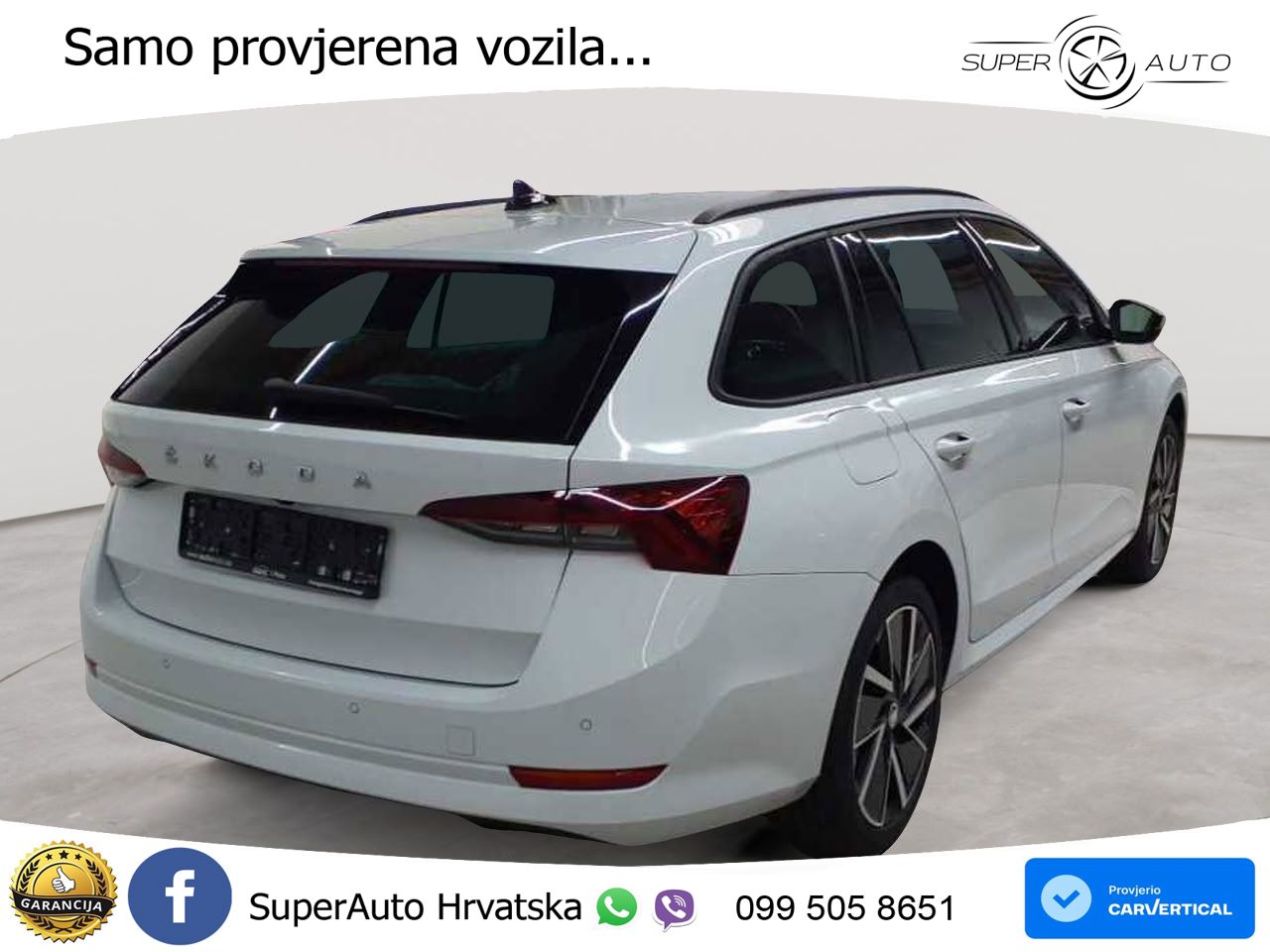Škoda Octavia Combi 2.0 TDI (150 KS) DSG MATRIX+GR SJED+KAM