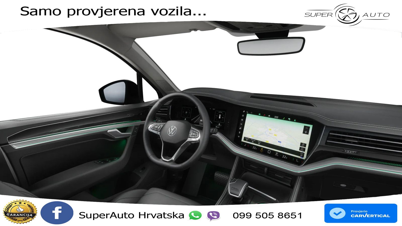 Volkswagen Touareg 3.0 V6 TDI (231 KS) 4MOTION Tiptronic ZRAČNI+ACC+GR SJED+KAM