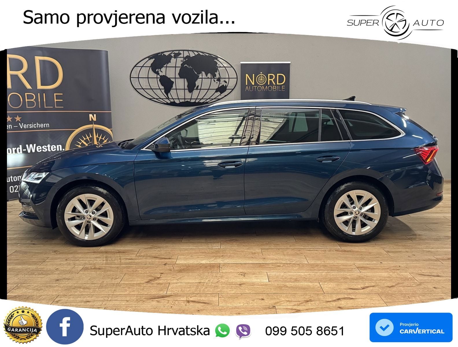 Škoda Octavia Combi 2.0 TDI (150 KS) DSG LED+GR SJED+ACC