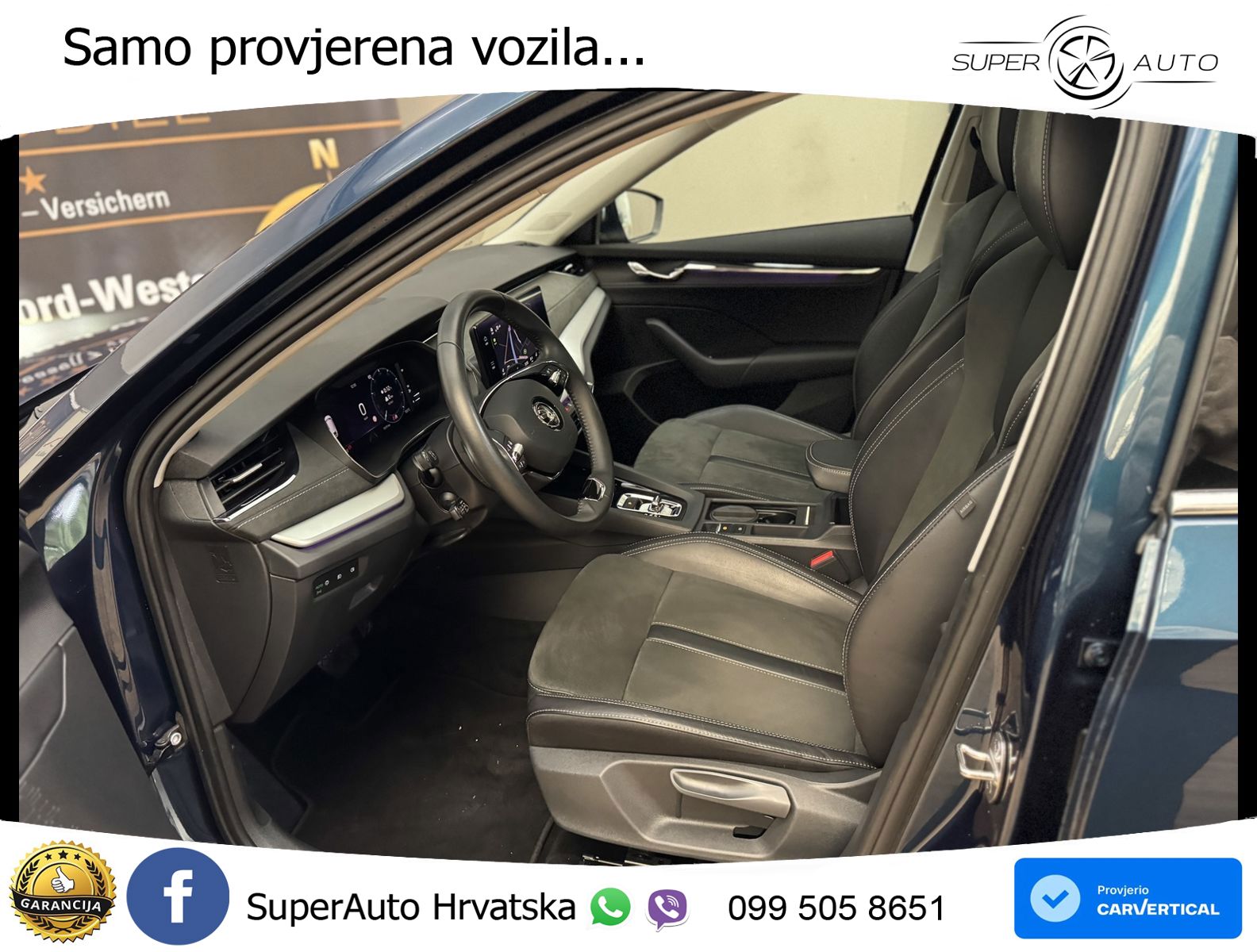 Škoda Octavia Combi 2.0 TDI (150 KS) DSG LED+GR SJED+ACC