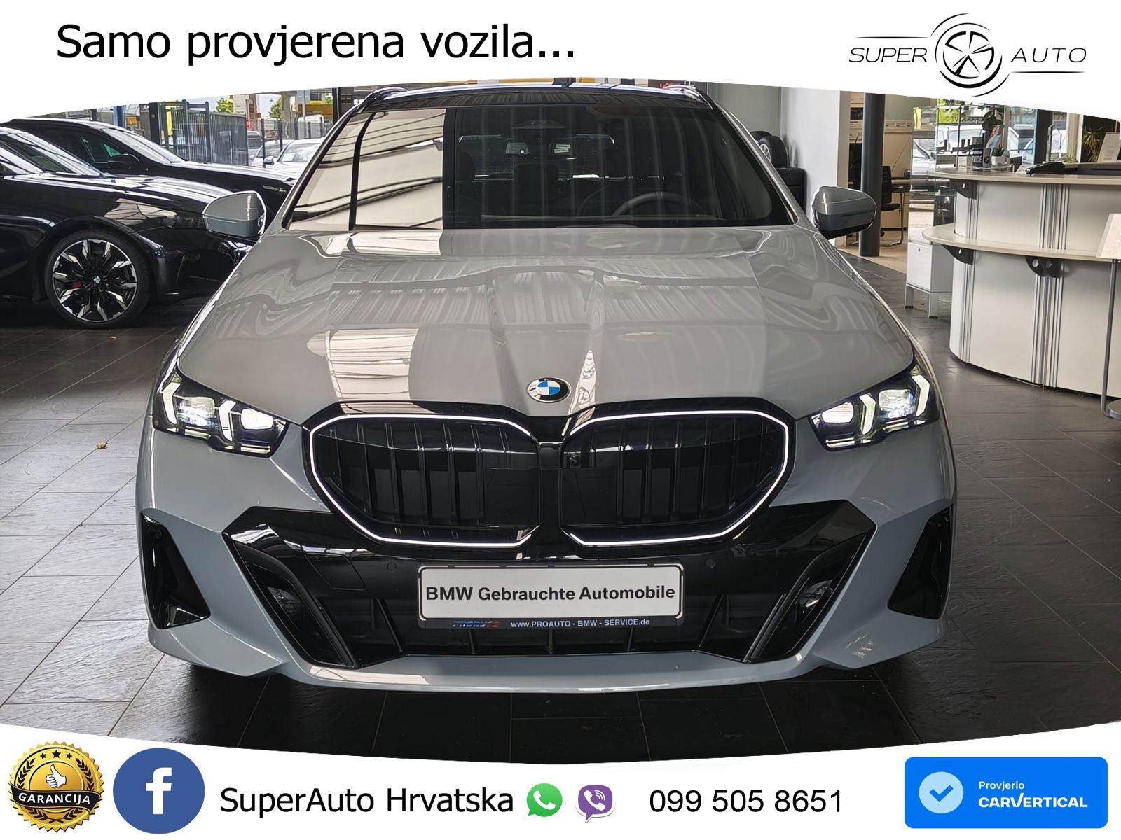 BMW 520i Touring (208 KS) Steptronic M Sport ACC+HEAD+GR SJED+360+PANO