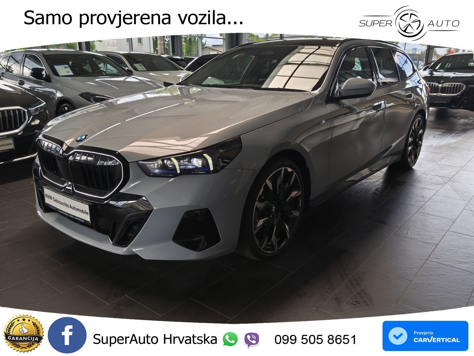 BMW 520i Touring (208 KS) Steptronic M Sport ACC+HEAD+GR SJED+360+PANO