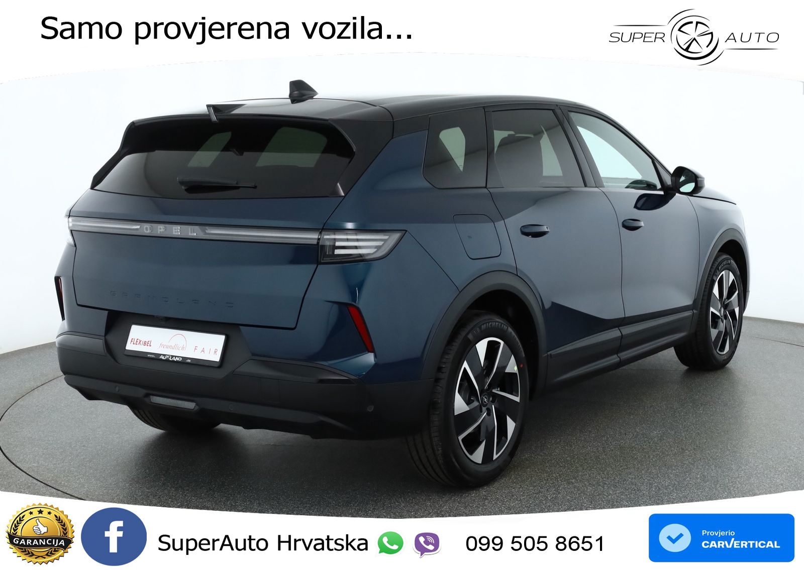 Opel Grandland 1.2 Turbo (145 KS) Hybrid eDCT Ultimate LED+GR SJED+ACC