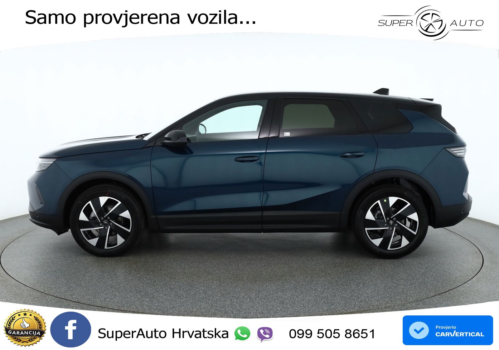 Opel Grandland 1.2 Turbo (145 KS) Hybrid eDCT Ultimate LED+GR SJED+ACC