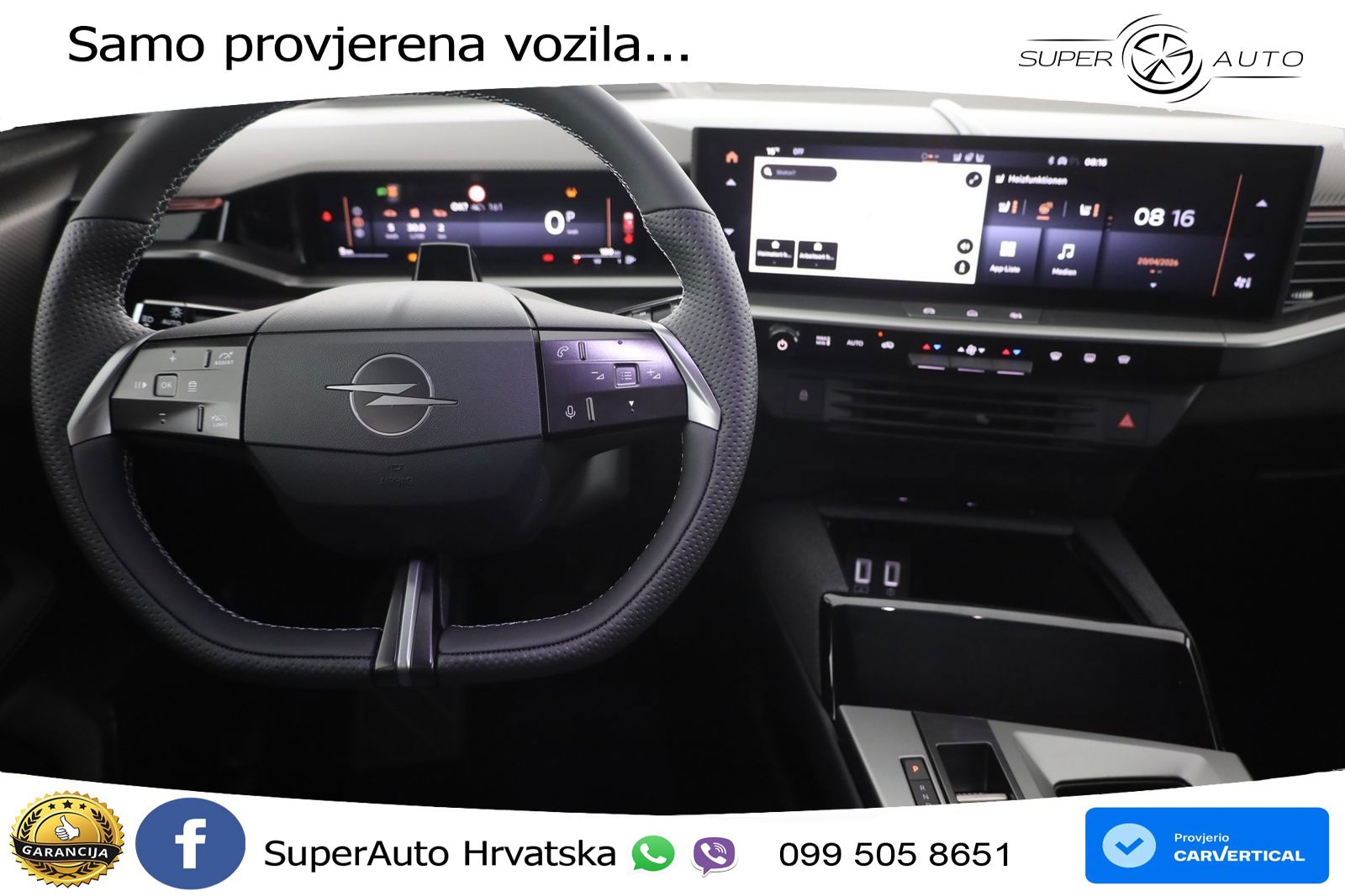 Opel Grandland 1.2 Turbo (145 KS) Hybrid eDCT Ultimate LED+GR SJED+ACC