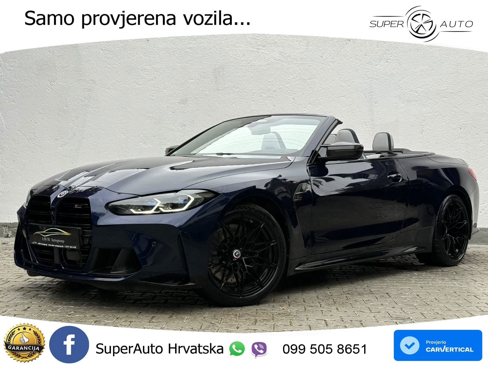 BMW M4 Convertible Competition 3.0 (510 KS) xDrive Steptronic LED+GR SJED+ACC