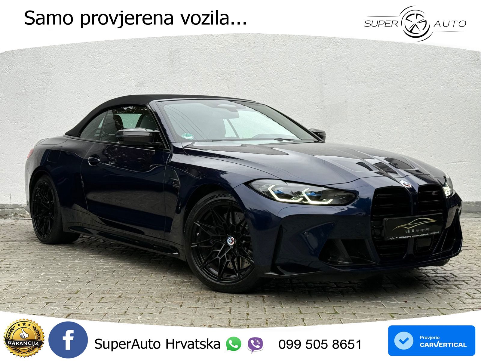 BMW M4 Convertible Competition 3.0 (510 KS) xDrive Steptronic LED+GR SJED+ACC