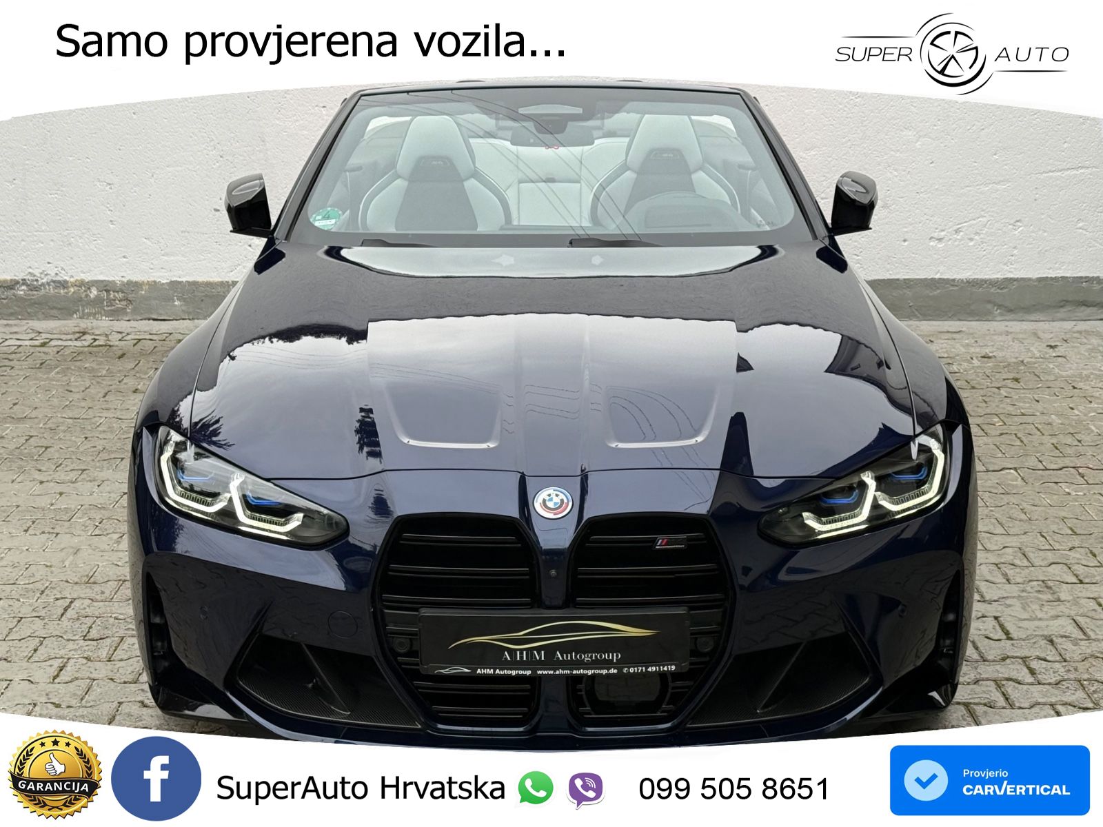 BMW M4 Convertible Competition 3.0 (510 KS) xDrive Steptronic LED+GR SJED+ACC