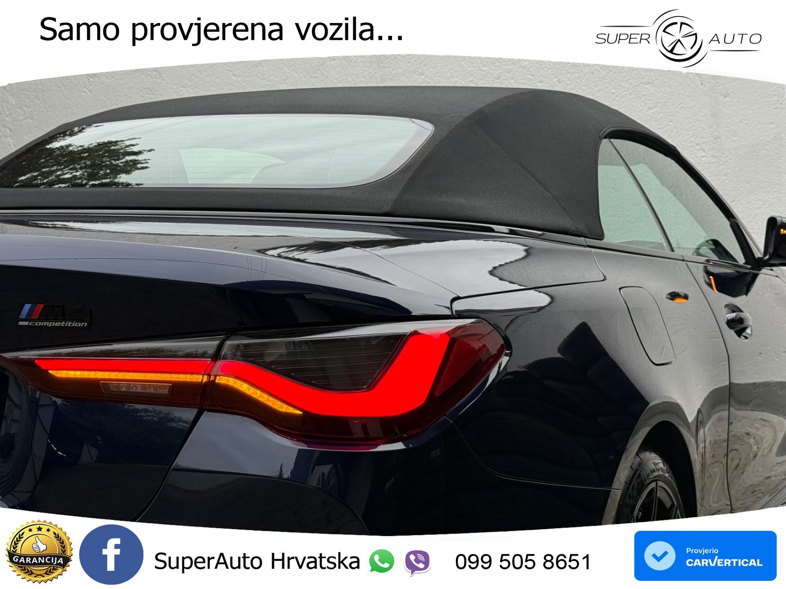 BMW M4 Convertible Competition 3.0 (510 KS) xDrive Steptronic LED+GR SJED+ACC