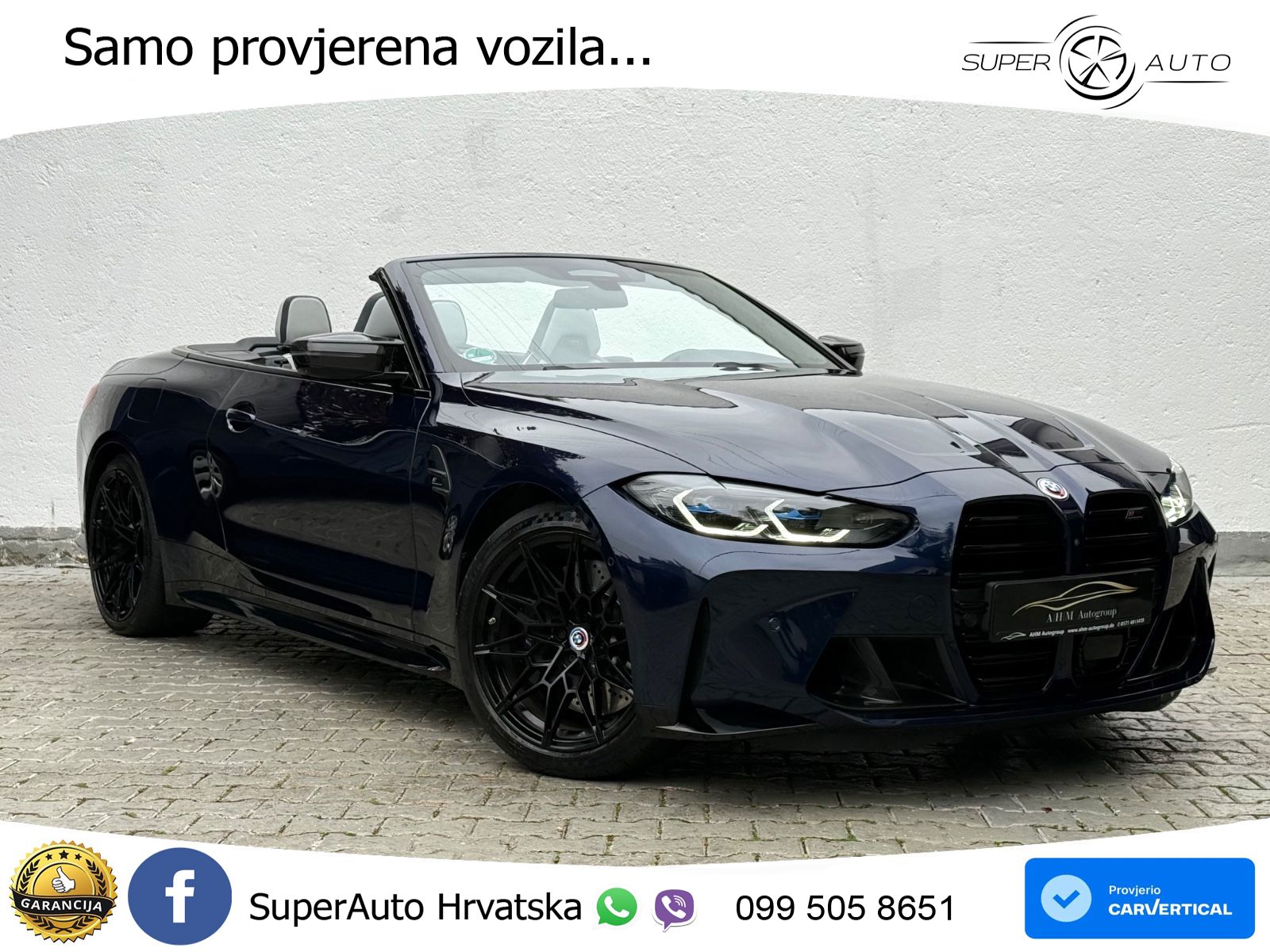 BMW M4 Convertible Competition 3.0 (510 KS) xDrive Steptronic LED+GR SJED+ACC