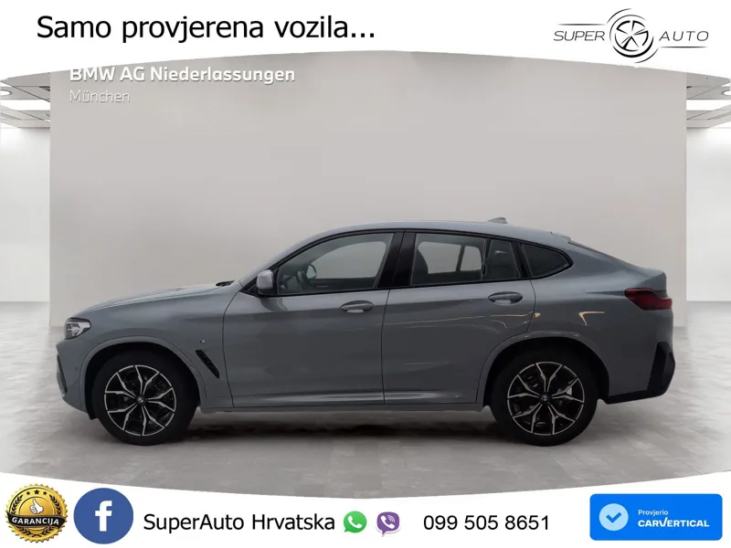 BMW X4 30d (286 KS) xDrive Steptronic M Sport LED+GR SJED+ACC