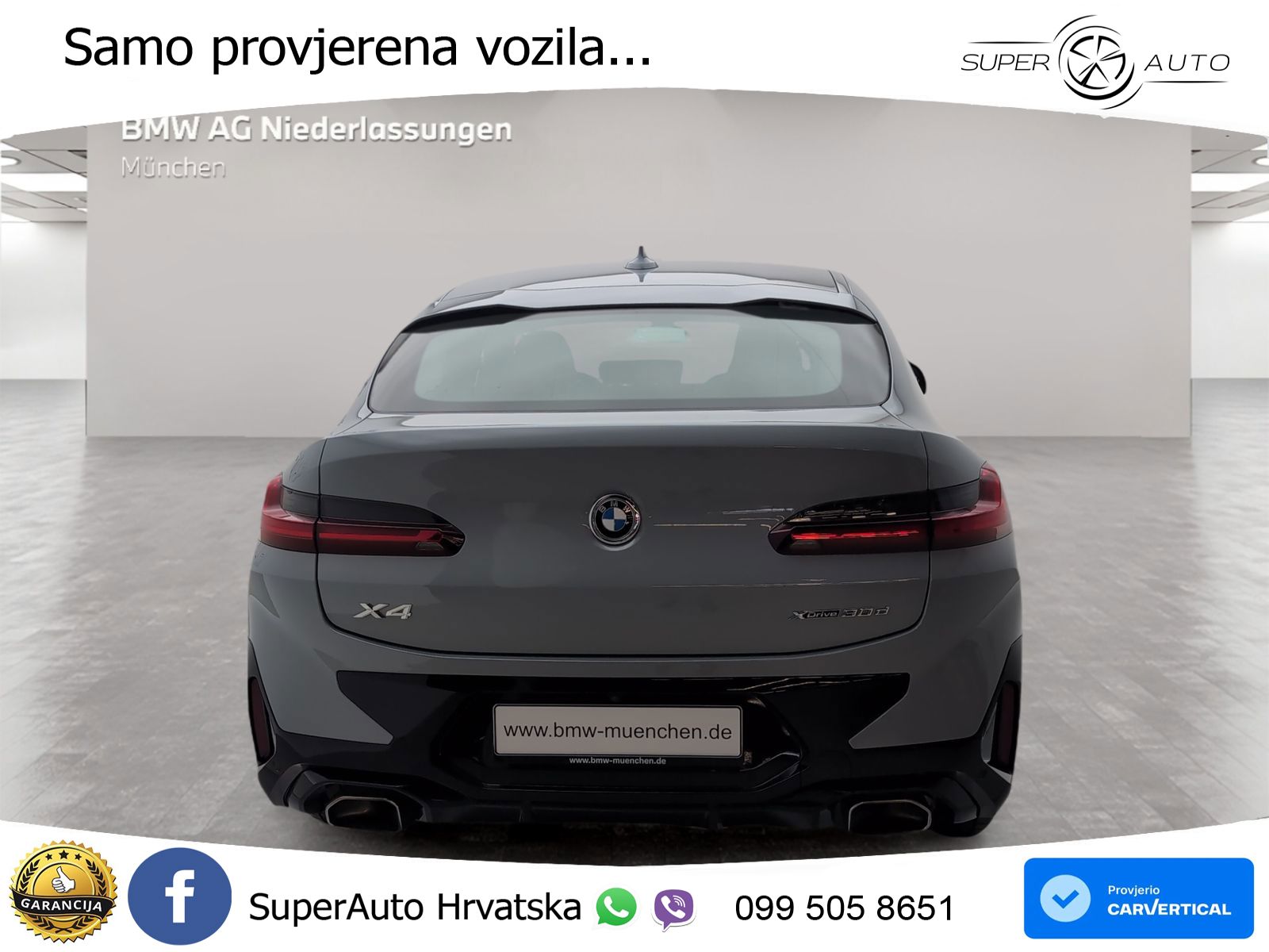 BMW X4 30d (286 KS) xDrive Steptronic M Sport LED+GR SJED+ACC