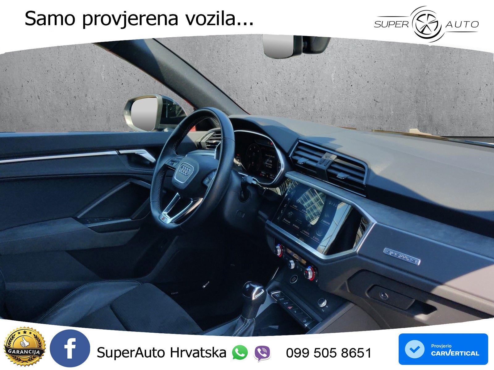Audi Q3 40 TDI (200 KS) quattro S tronic S line LED+GR SJED+ACC