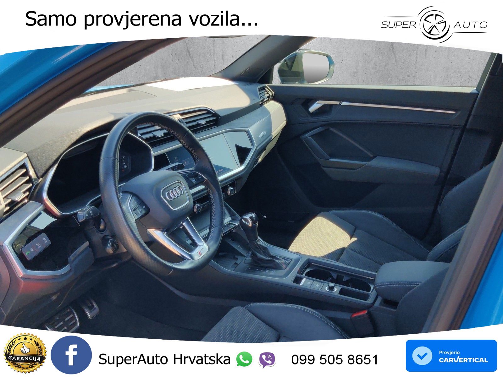 Audi Q3 40 TDI (200 KS) quattro S tronic S line LED+GR SJED+ACC