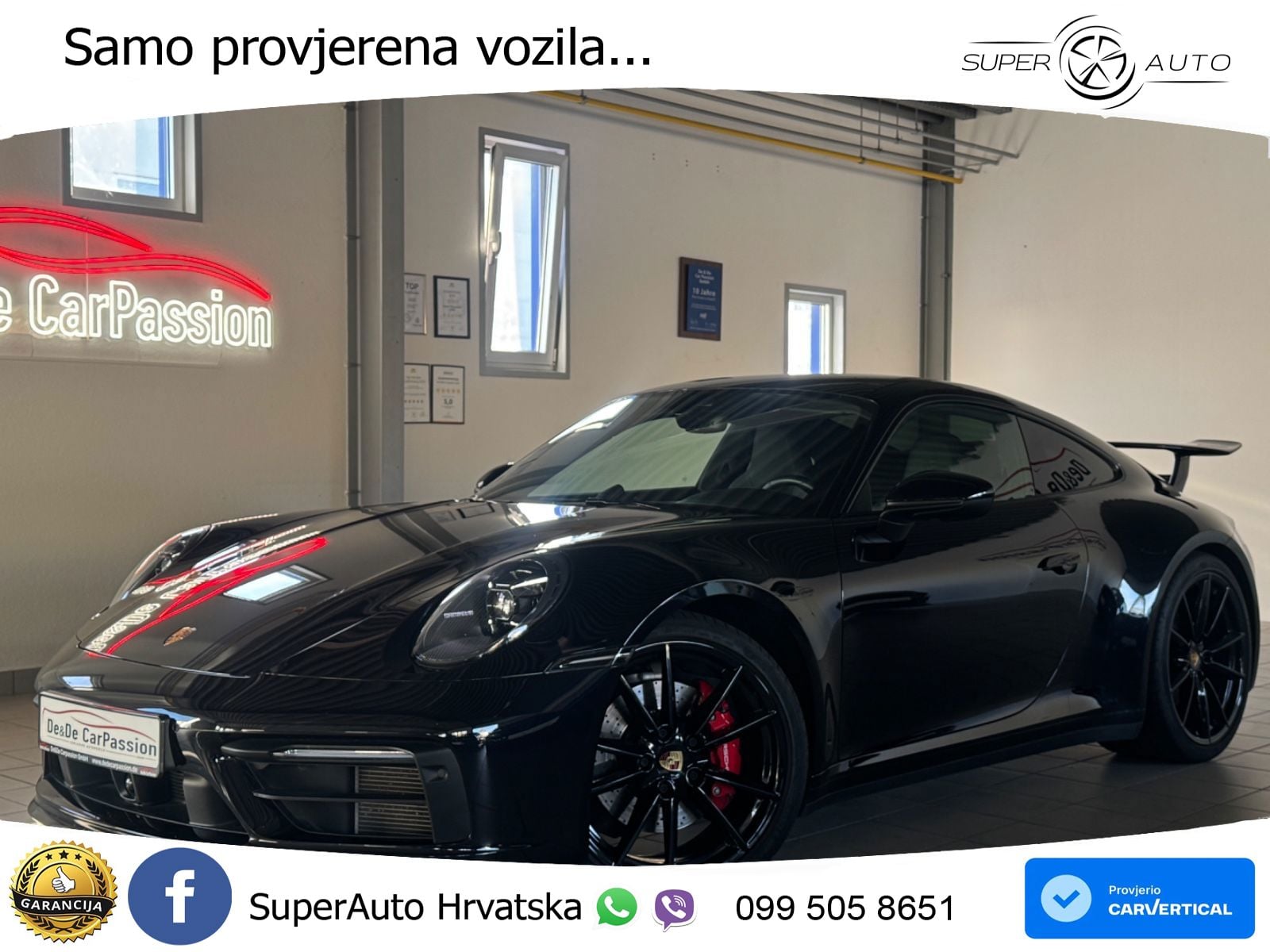 Porsche 911 Carrera S 3.0 (450 KS) PDK ZRAČNI+ACC+GR SJED+KAM