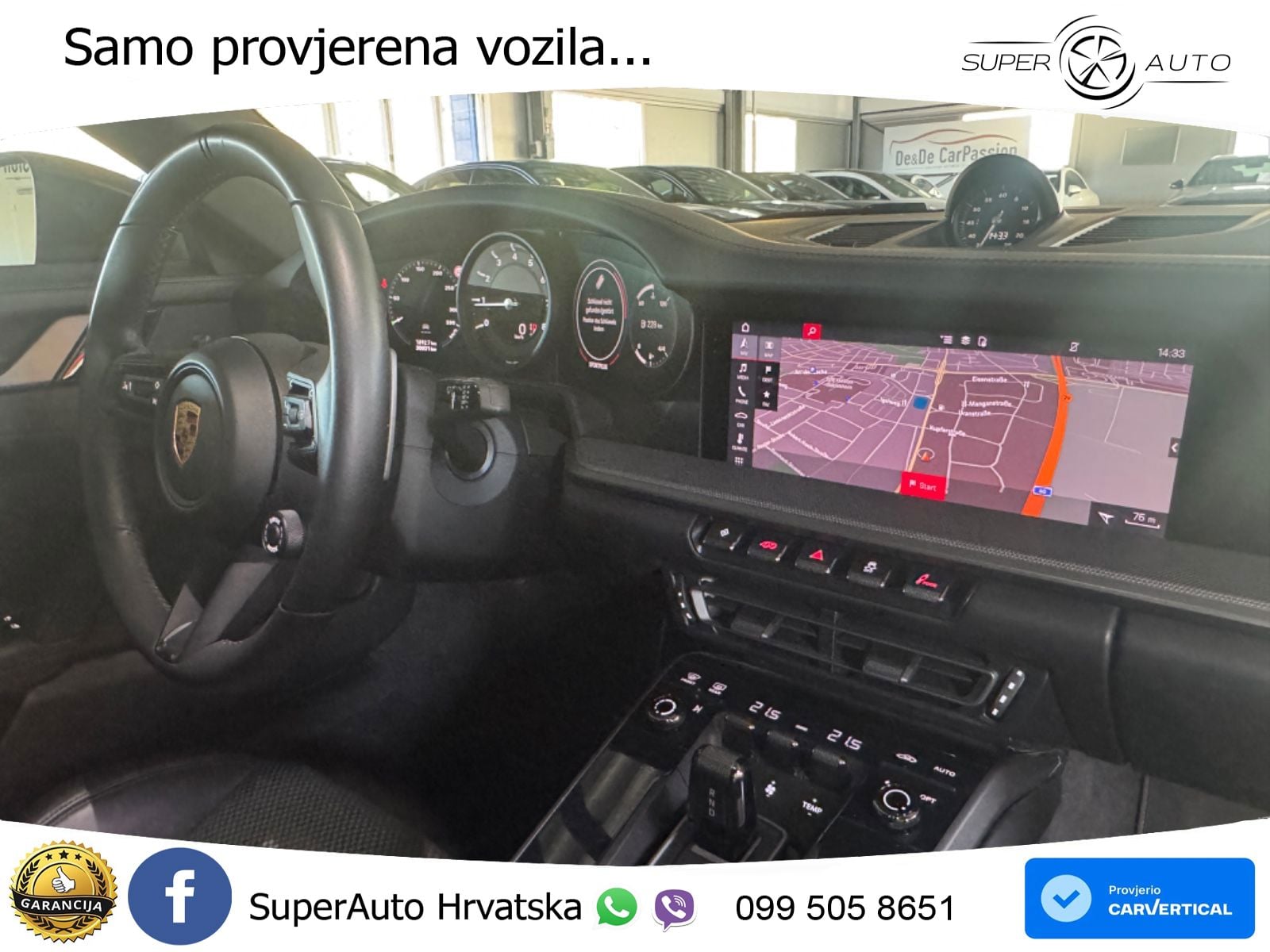 Porsche 911 Carrera S 3.0 (450 KS) PDK ZRAČNI+ACC+GR SJED+KAM