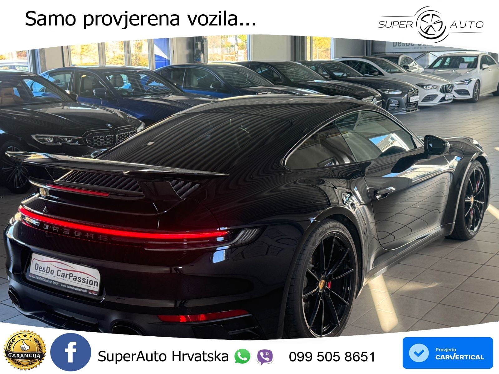Porsche 911 Carrera S 3.0 (450 KS) PDK ZRAČNI+ACC+GR SJED+KAM