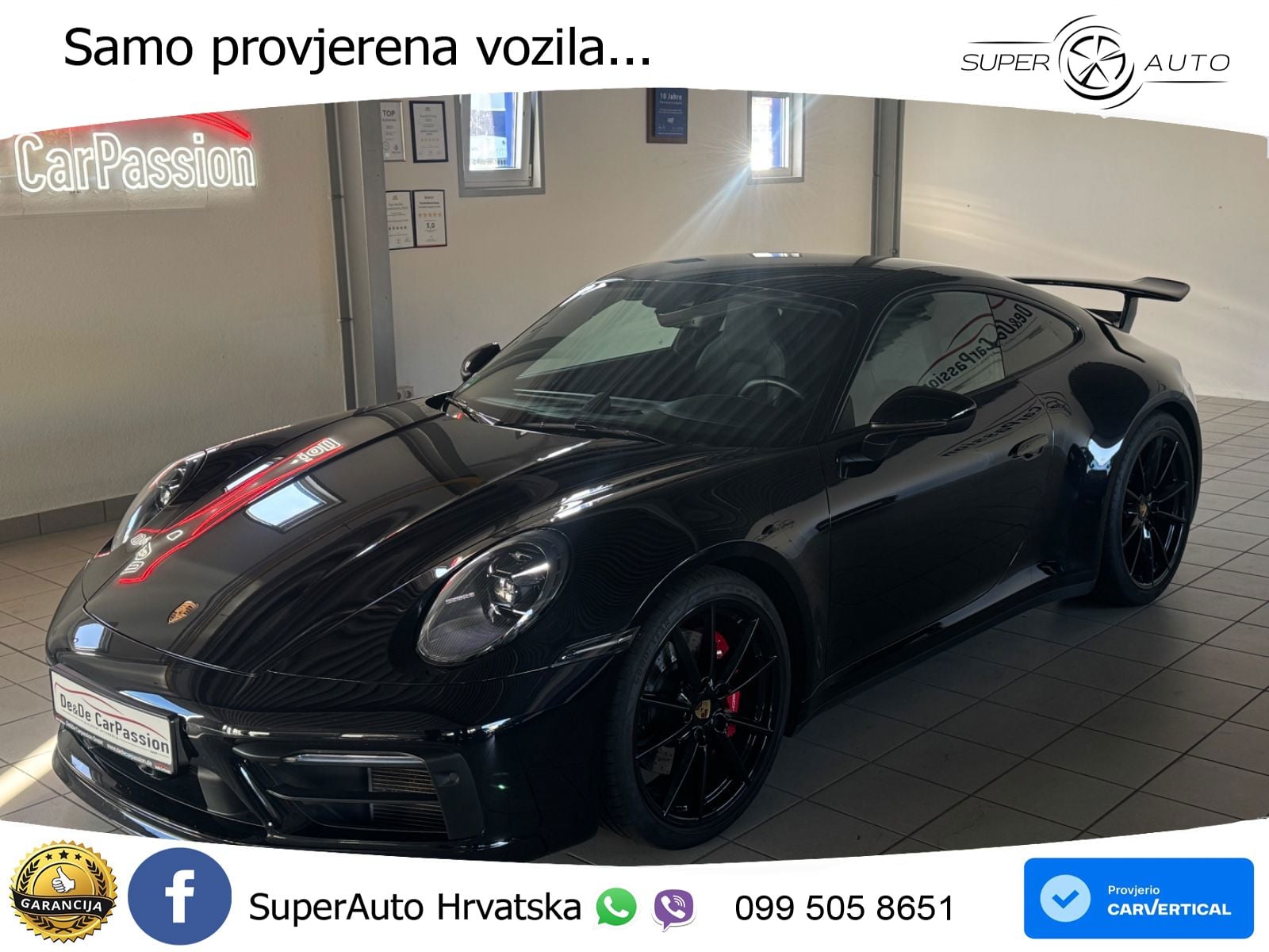 Porsche 911 Carrera S 3.0 (450 KS) PDK ZRAČNI+ACC+GR SJED+KAM