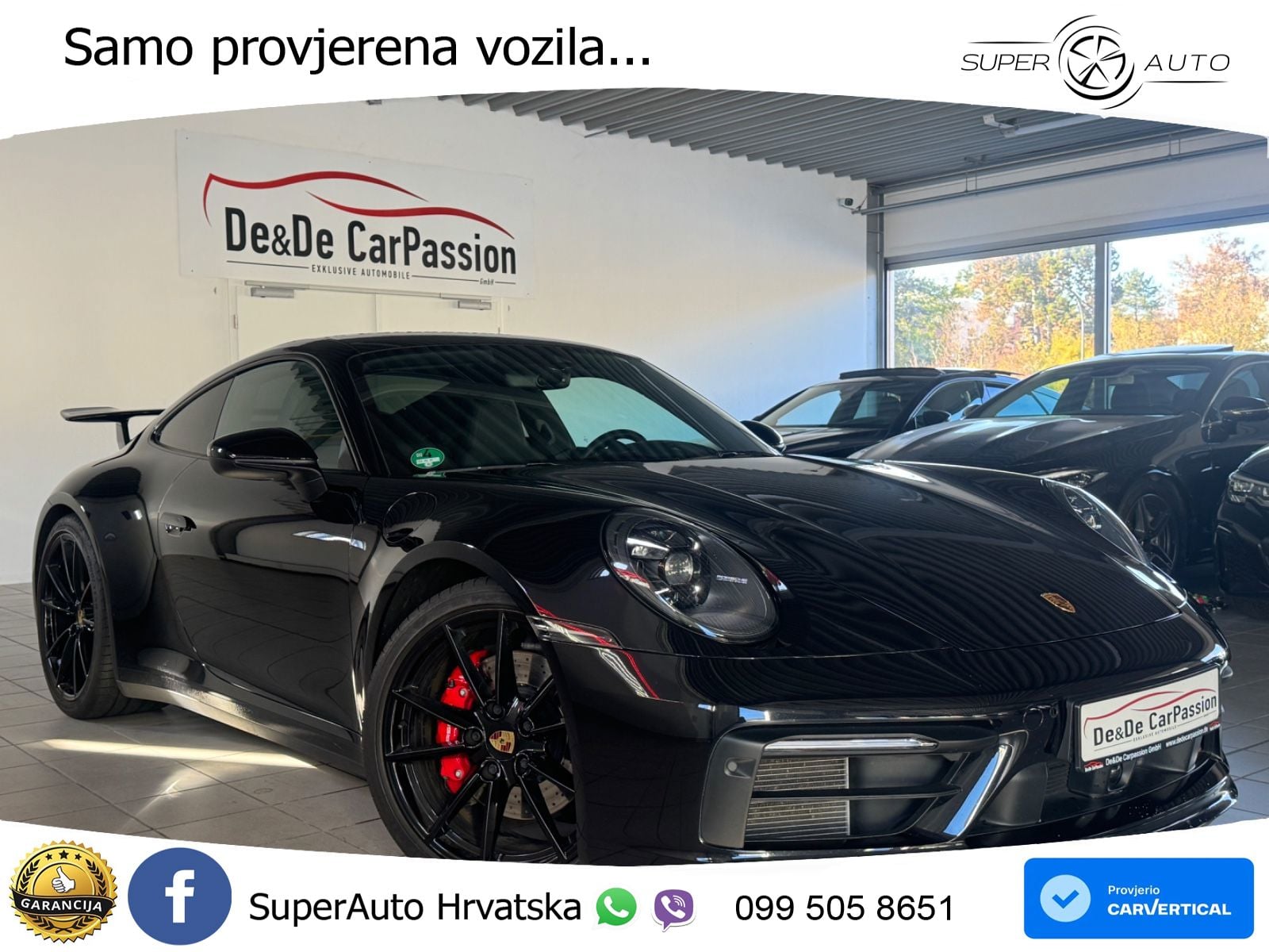 Porsche 911 Carrera S 3.0 (450 KS) PDK ZRAČNI+ACC+GR SJED+KAM