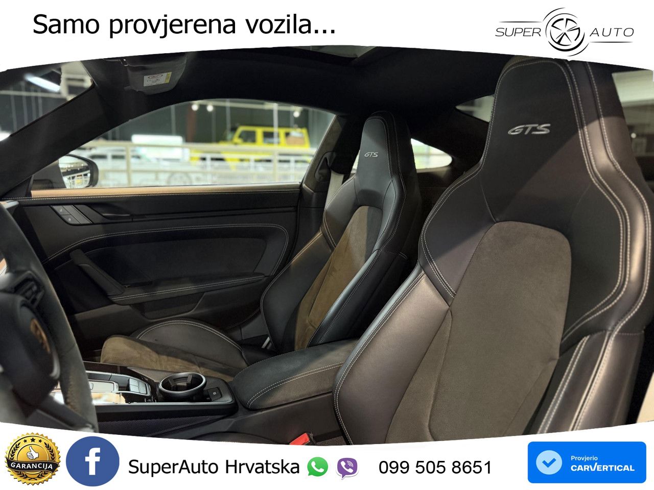 Porsche 911 Carrera 4 GTS 3.0 (480 KS) PDK MATRIX+GR SJED+KAM